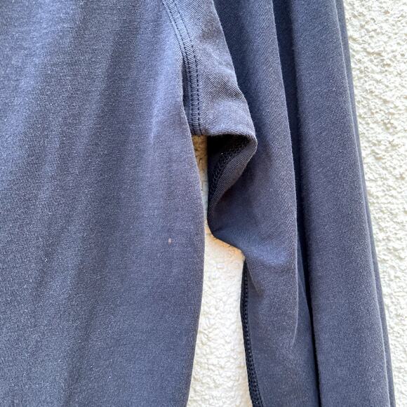 Lululemon Emerald Long Sleeve Tee Charcoal Black Size 12 - Picture 6 of 7